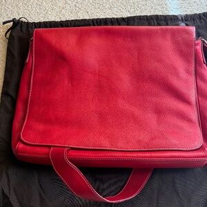 Italian leather satchel quality